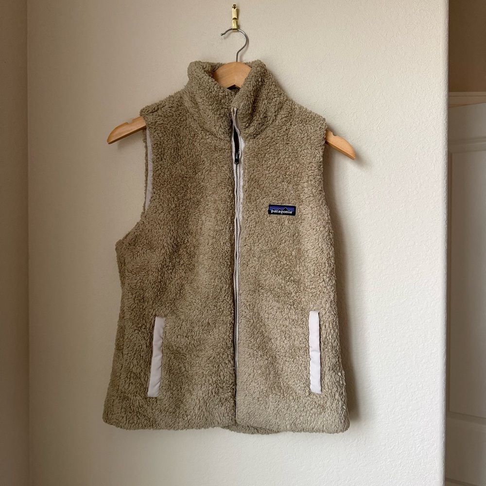 Patagonia W's Los Gatos Vest Cap Khaki Bleached Size Medium